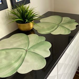 Handmade painted place mats